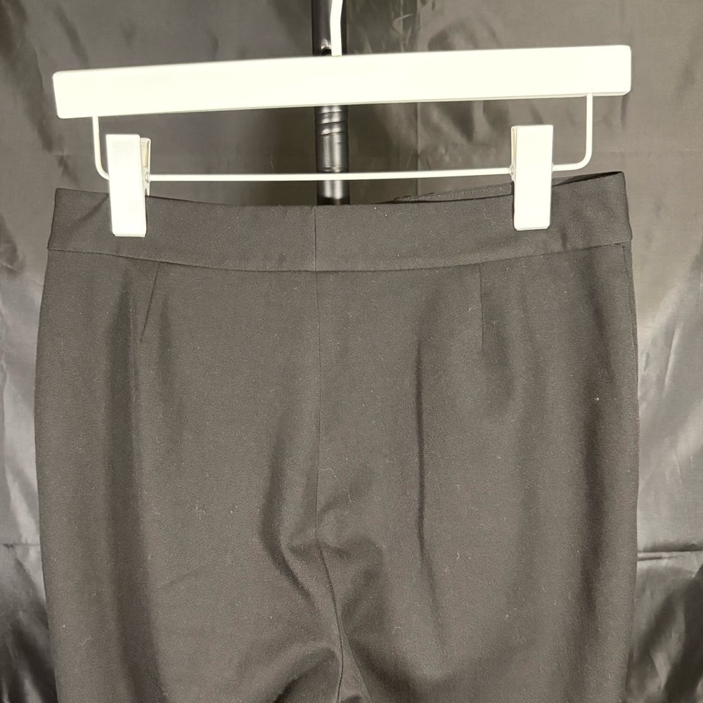 Ralph Lauren Black Wide-Leg Trousers Sz 2P - Picture 10 of 13
